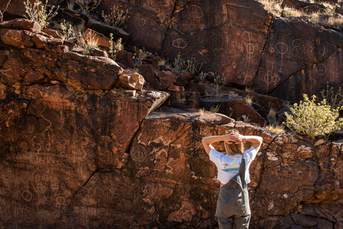 Follow the Sun Crop Tee