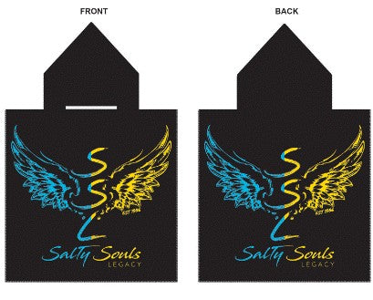 Kids Wings Hooded Towel (Sz 2-8)